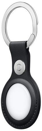 Чехол для AirTag WiWu Leather Key Ring Black