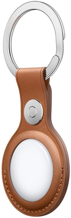 Чехол для AirTag WiWu Leather Key Ring Brown, изображение 3