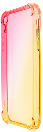 Чехол для iPhone XR Brosco HARDTPU Розово-золотой, изображение 2