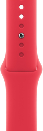 Apple Watch Series 9, 45 мм, корпус из алюминия цвета (PRODUCT)RED, спортивный ремешок цвета (PRODUCT)RED, Экран: 45, Цвет: Red / Красный, изображение 3