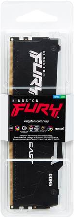 Оперативная память Kingston FURY Beast Black RGB (KF556C40BBA-32) 32 ГБ, изображение 3