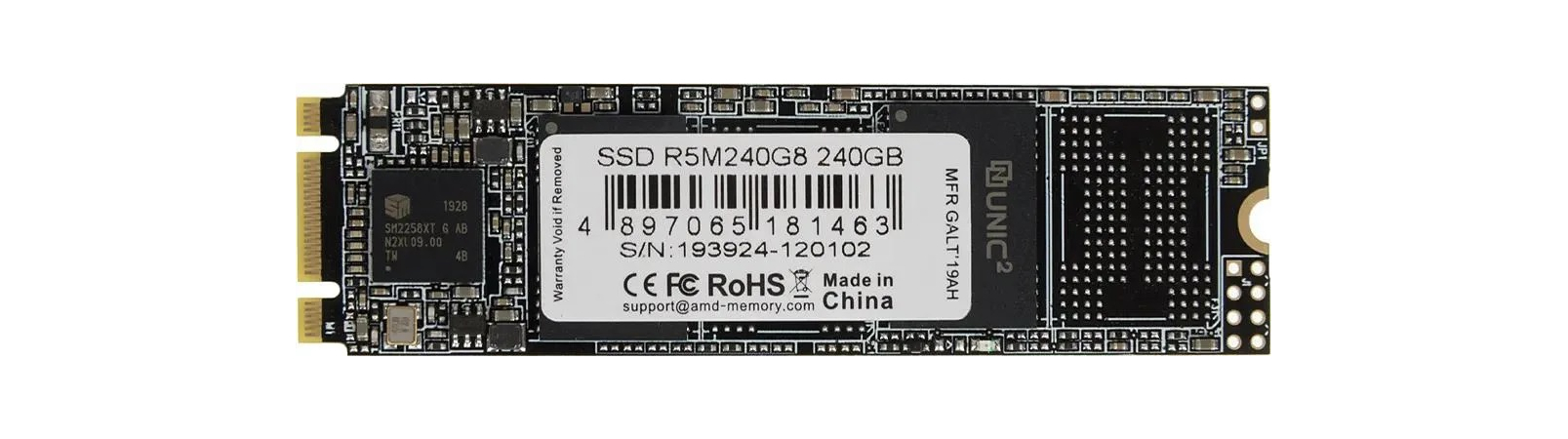 SSD накопитель AMD Radeon R5 Series 240 ГБ (R5M240G8)