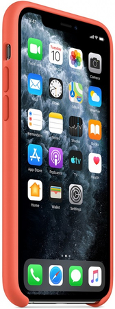 Чехол Apple для iPhone 11 Pro Silicone Case Clementine (оригинал), изображение 5