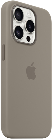 Чехол для iPhone 15 Pro Silicone Case Clay, Цвет: Clay / Глина, изображение 5