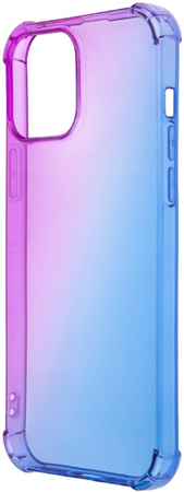 Чехол для iPhone 13 Pro Max Brosco HARDTPU Violet Blue