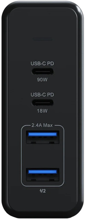 Сетевое зарядное устройство Satechi 108W Pro, изображение 2