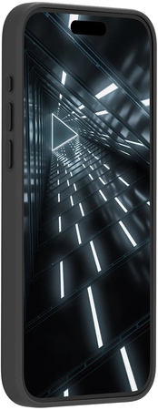 Чехол для iPhone 15 Pro Aulumu Vegan MagSafe Black, изображение 4