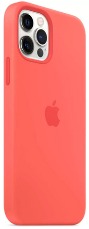 Чехол для iPhone 12 / 12 Pro Silicone Case Pink Citrus, изображение 3