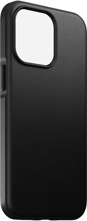 Чехол для iPhone 13 Pro Max Leather No Logo Black, изображение 2