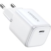 Сетевое зарядное устройство UGREEN CD319 Nexode Mini 30W USB-C PD GaN белый