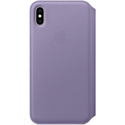 Чехол Apple для iPhone XS Max Leather Folio Lilac (оригинал)