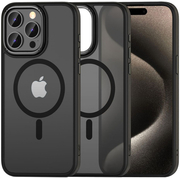 Чехол для iPhone 15 PRO Tech-Protect Magmat "2"  MagSafe Matte Black