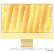 Apple iMac 24" M4 10GPU/16GB/512GB Yellow (MWUX3) 2024, Общий объем твердотельных накопителей (SSD): 512 ГБ, Объем оперативной памяти: 16 ГБ, Цвет: Yellow / Желтый
