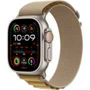 Apple Watch Ultra 2 GPS + Cellular, 49 мм, корпус из бежевого титана, ремешок Alpine цвета «загар», Экран: 49, Цвет: Brown / Коричневый