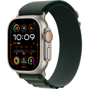 Apple Watch Ultra 2 GPS + Cellular, 49 мм, корпус из бежевого титана, ремешок Alpine зеленого цвета, Экран: 49, Цвет: Dark green / Темно-зеленый