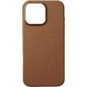 Чехол для iPhone 16 Pro Max Mujjo Leather Case MagSafe Braun, Цвет: Brown / Коричневый