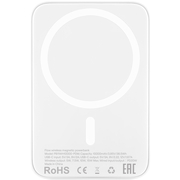 Внешний аккумулятор uBear Flow Magnetic 10000mAh White, Цвет: White / Белый