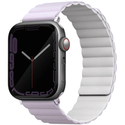 Ремешок для Apple Watch 42/41/40 mm Uniq Revix Reversible Magnetic Lilac/White