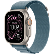 Apple Watch Ultra 3 GPS + Cellular, 49 мм, корпус из бежевого титана, ремешок Alpine светло-синего цвета, Экран: 49, Цвет: Blue / Голубой