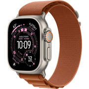 Apple Watch Ultra 3 GPS + Cellular, 49 мм, корпус из бежевого титана, ремешок Alpine терракотового цвета, Экран: 49, Цвет: Brown / Коричневый