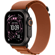 Apple Watch Ultra 3 GPS + Cellular, 49 мм, корпус из черного титана, ремешок Alpine терракотового цвета, Экран: 49, Цвет: Brown / Коричневый