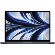 Apple MacBook Air 13 (M2 2022 8C CPU 8C GPU) 16GB 256GB SSD Midnight, Общий объем твердотельных накопителей (SSD): 256 ГБ, Объем оперативной памяти: 16 ГБ, Цвет: Midnight / Тёмная ночь