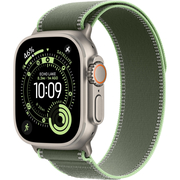 Apple Watch Ultra 3 GPS + Cellular, 49 мм, корпус из бежевого титана, ремешок Trail зеленого цвета, Экран: 49, Цвет: Green / Зеленый