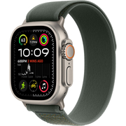 Apple Watch Ultra 2 GPS + Cellular, 49 мм, корпус из бежевого титана, ремешок Trail зеленого цвета, Экран: 49, Цвет: Green / Зеленый