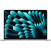 Apple MacBook Air 15 Silver (M5 10-Core, GPU 10-Core, 24GB, 1TB), Общий объем твердотельных накопителей (SSD): 1 ТБ, Объем оперативной памяти: 24 ГБ, Цвет: Silver / Серебристый