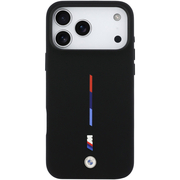 Чехол для iPhone 17 Pro CG Mobile BMW M-series Liquid silicone Metal cam Tricolor Hard Black