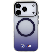 Чехол для iPhone 17 Pro CG Mobile BMW M-series IML Metal camera Double logo Gradient Hard Navy