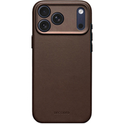 Чехол для iPhone 17 Pro Max Decoded Leather Back Cover Chocolate Brown