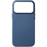 Чехол для iPhone 17 Pro Max Mujjo Full Leather Case Blue