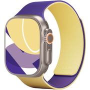 Ремешок для Apple Watch 44/45/46/49 mm Moft Snap Duo Watch Bands Panna Cotta + Purple
