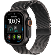 Apple Watch Ultra 4 GPS + Cellular 49mm Black Titanium Case with Black Titanium Milanese Loop, Экран: 49, Цвет: Black Titanium, Возможности подключения: GPS + Cellular