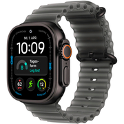 Apple Watch Ultra 4 GPS + Cellular 49mm Black Titanium Case with Translucent Black Ocean Band, Экран: 49, Цвет: Black matte / Черный матовый, Возможности подключения: GPS + Cellular