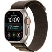Apple Watch Ultra 4 GPS + Cellular 49mm Natural Titanium Case with Dark Olive Alpine Loop, Экран: 49, Цвет: Olive / Оливковый, Возможности подключения: GPS + Cellular