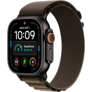 Apple Watch Ultra 4 GPS + Cellular 49mm Black Titanium Case with Dark Olive Alpine Loop, Экран: 49, Цвет: Olive / Оливковый, Возможности подключения: GPS + Cellular