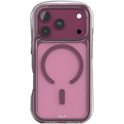 Чехол для iPhone 18 Pro VLP Bubble Case с MagSafe Dark cherry