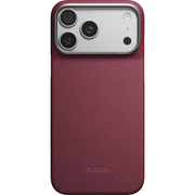 Чехол для iPhone 18 Pro Max Pitaka Argyle Edge Case Burgundy