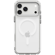 Чехол для iPhone 17 Pro Max / 18 Pro Max Spigen Ultra Hybrid Optik S MagSafe Clear/Silver