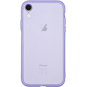 Чехол для iPhone XR Brosco Neon Фиолетовый, Цвет: Violet / Фиолетовый