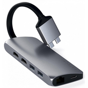 USB-хаб Type-C Dual Multimedia Adapter (ST-TCDMMAM) Space Gray