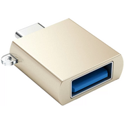 Переходник Satechi USB Adapter (ST-TCUAG), Цвет: Gold / Золотой