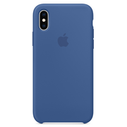 Чехол Apple для iPhone XS Max Silicone Case Delft Blue (оригинал), Цвет: Blue / Синий
