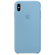 Чехол Apple для iPhone XS Max Silicone Case Cornflower (оригинал), Цвет: Sierra Blue / Голубой