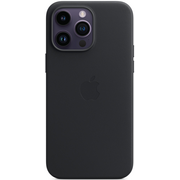 Чехол для iPhone 14 Pro Max Leather Case Midnight