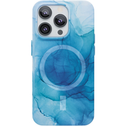 Чехол защитный VLP Splash case с MagSafe для iPhone 14 Pro синий, Цвет: Blue / Синий