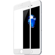 Защитное стекло 3D для iPhone 7 Plus/8 Plus MOCOll Black Diamond белое