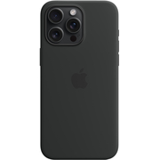 Чехол для iPhone 15 Pro Max Silicone Case Black, Цвет: Black / Черный